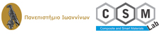CSM Lab UoI logo greek